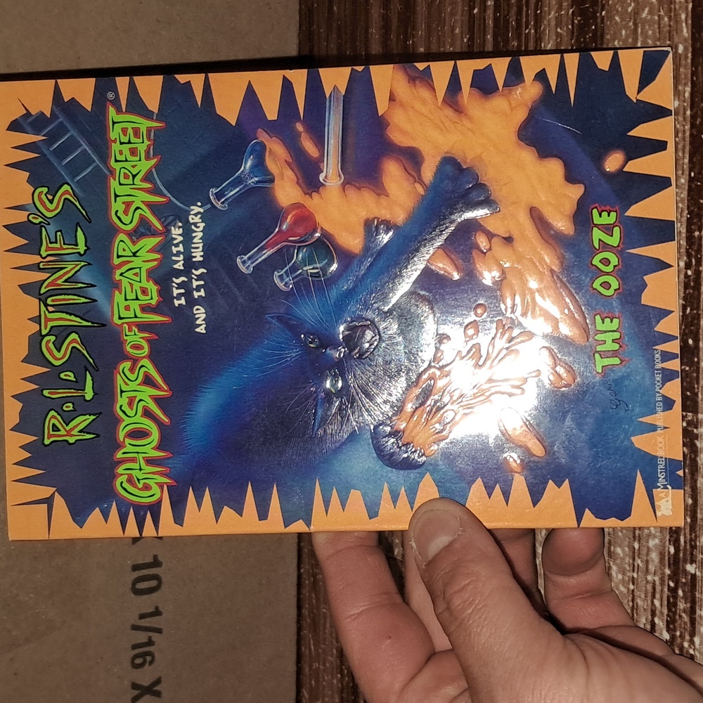 First Printing R.L. Stine’s Ghosts of Fear Street  No. 8: “The Ooze”
